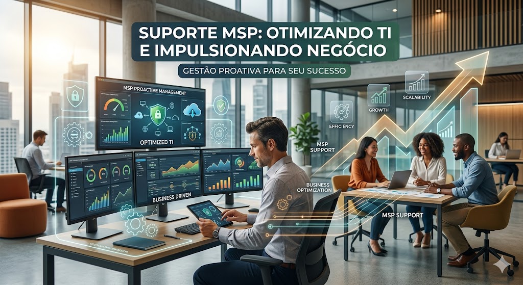 Suporte MSP: Otimizando Sua TI e Impulsionando Seu Negócio com Gestão Proativa